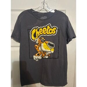 Cheetos Graphic T-Shirt‎ Chester Cheetah Cartoon Snack Food Tee Mens Medium